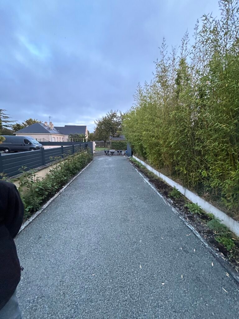 Aménagement d’une allée